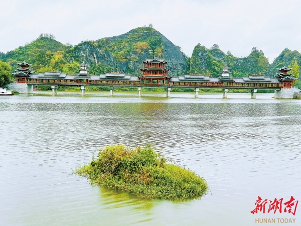 溆浦思蒙風(fēng)雨橋。